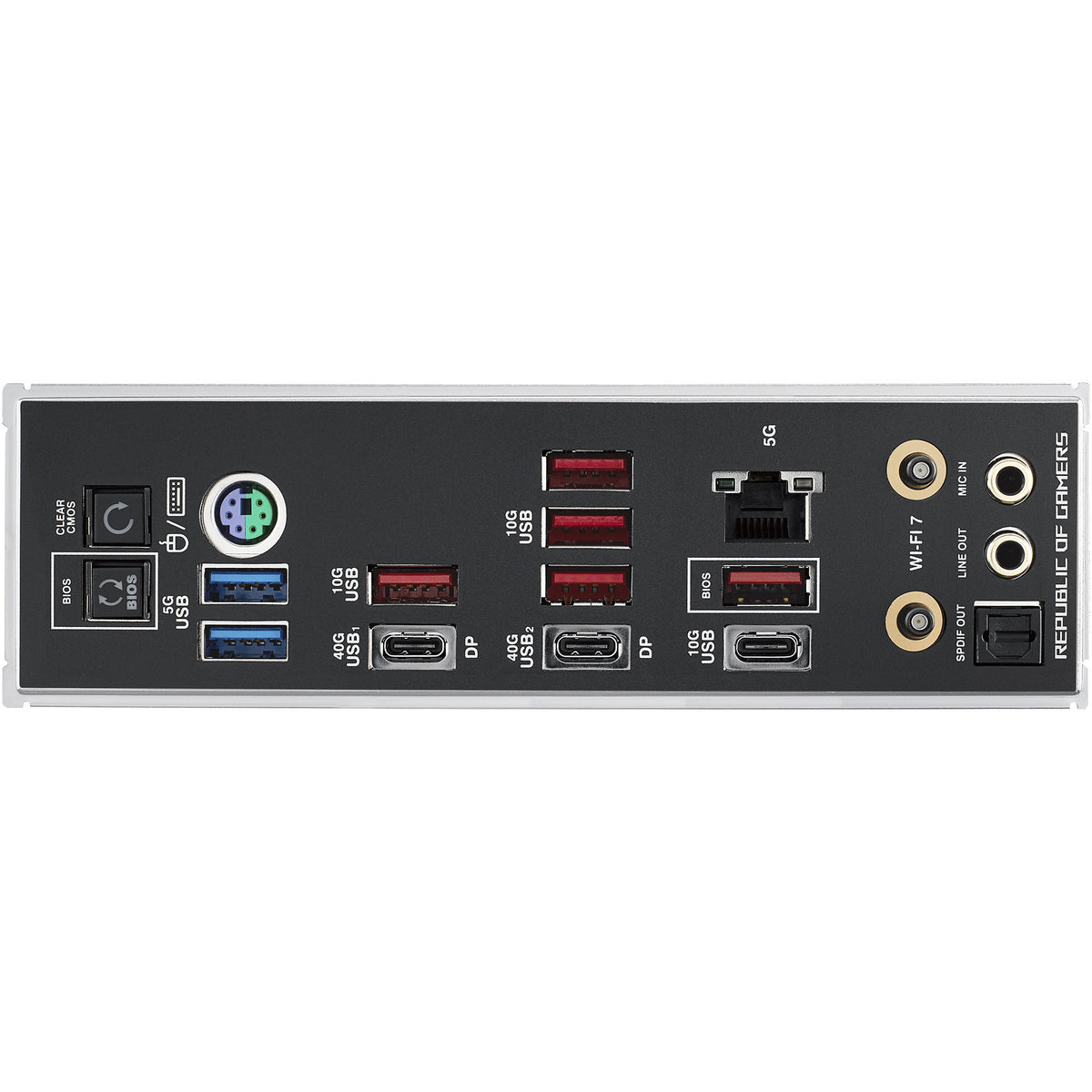 Asus rog crosshair x870e apex socket am5 moederbord (raid, 5gb-lan, wi-fi 7, bt, sound, atx)