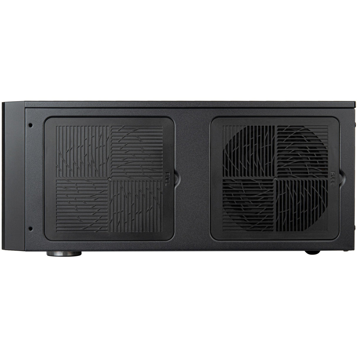 Silverstone sst-gd11b htpc behuizing (zwart | 2x usb-a | 1x usb-c)