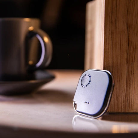 Shelly blu button 1 black afstandsbediening, toets bluetooth, wifi