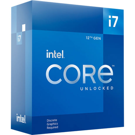 Intel® core i7-12700kf, 3,6 ghz (5,0 ghz turbo boost) socket 1700 processor ( alder lake , unlocked, boxed)