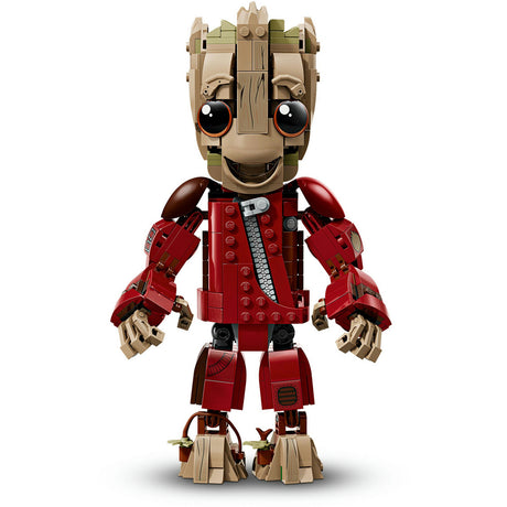 Lego marvel super heroes - groot in ravager jumpsuit constructiespeelgoed (76341)