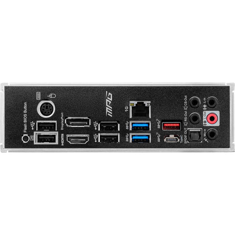 Msi mpg b550 gaming plus socket am4 moederbord (zwart, raid, gb-lan, sound, atx)