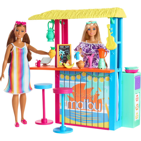 Barbie loves the ocean beach shack poppen accessoires