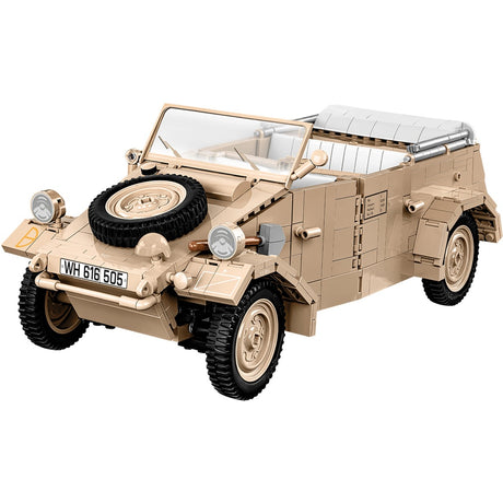 Cobi historical collection - kübelwagen personenkraftwagen typ 82 constructiespeelgoed (schaal 1:12)