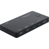 Delock hdmi usb-c kvm switch 4k 60 hz met usb 2.0 kvm-switch