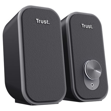 Trust ador 2.0-luidsprekerset pc-luidspreker (zwart grijs)