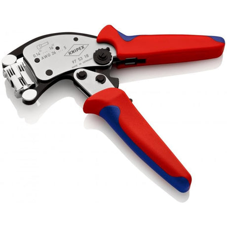 Knipex twistor16 97 53 18 krimptang adereindhulzen 0.14 tot 16 mmâ²