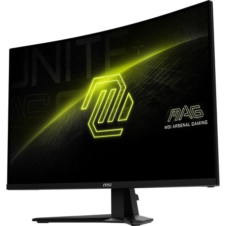 Msi mag 32cq6f 31.5 curved gaming monitor (zwart, 1x displayport, 2x hdmi, 180 hz)
