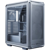 Cooler master masterframe 500 mesh argb midi tower behuizing (zilver | 2x usb-a | 1x usb-c | rgb | tempered glass)