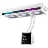 Asus rog strix slc iv 360 argb lcd white edition waterkoeling (wit)