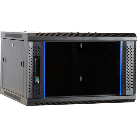 Dsi 6u wandkast met glazen deur - ds6606 server rack (zwart, 600 x 600 x 368mm)