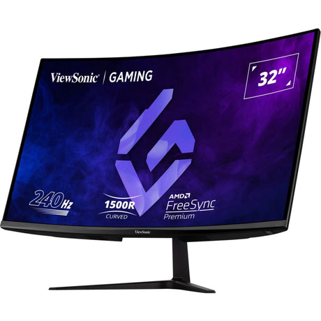 Viewsonic vx3219-pc-mhd 32 curved gaming monitor (zwart, 1x displayport, 2x hdmi, 240 hz)