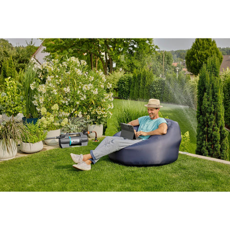 Gardena besproeiingspomp 5600 silent+ (zwart zilver)
