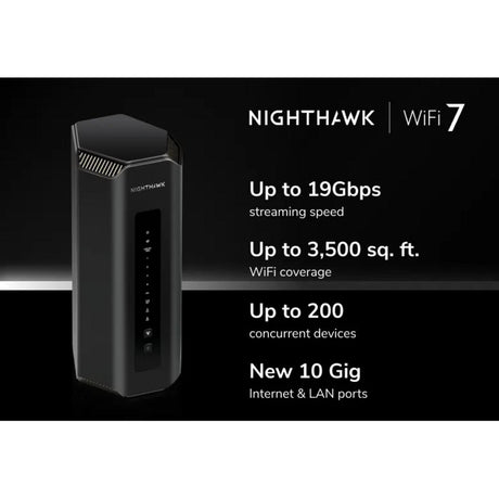 Netgear nighthawk rs700 wifi 7 tri-band router