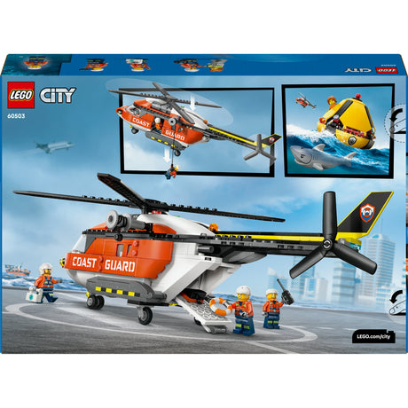 Lego city exploration - kustwacht helikopter - 60503