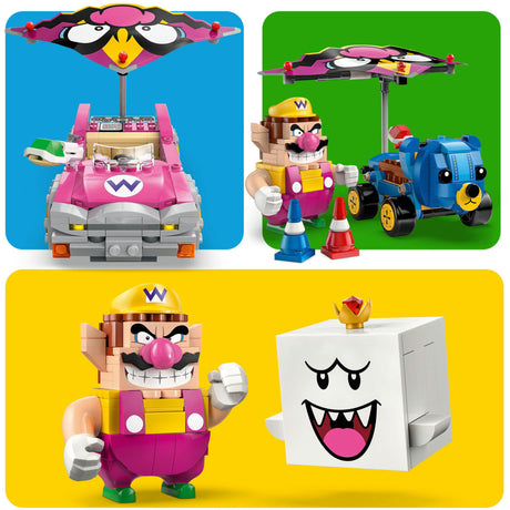 Lego ® super mario™: mario kart™ – wario en king boo - 72038