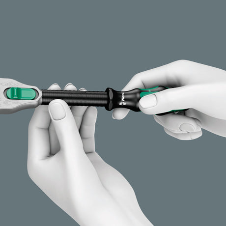 Wera 8100 sa 9 zyklop speed-ratelset gereedschapsset (zwart groen, 1 4 -aandrijving, 28-delig)