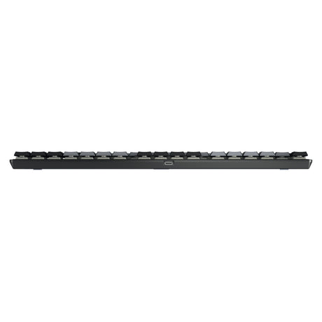 Cherry kc 500 mx lp tkl mechanisch toetsenbord (zwart, us lay-out (qwerty), mx low profile 2.0 ivory, 80% (tkl), white leds, pbt keycaps)
