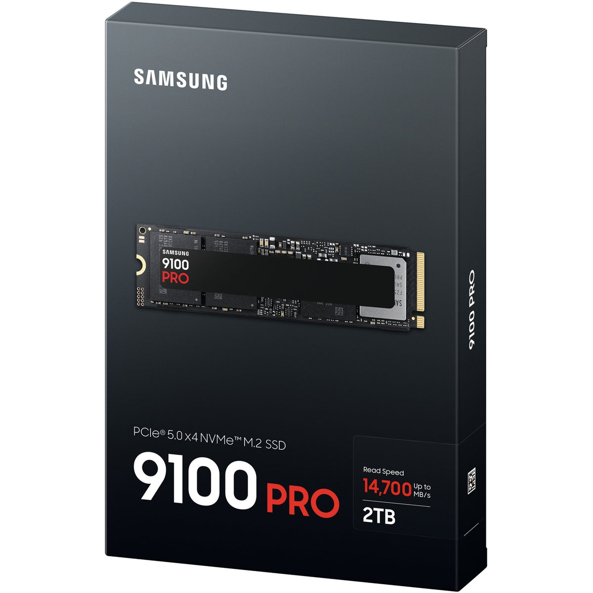 Samsung 9100 pro 2 tb ssd (mz-vap2t0bw, pcie gen 5.0 x4, nvme 2.0)