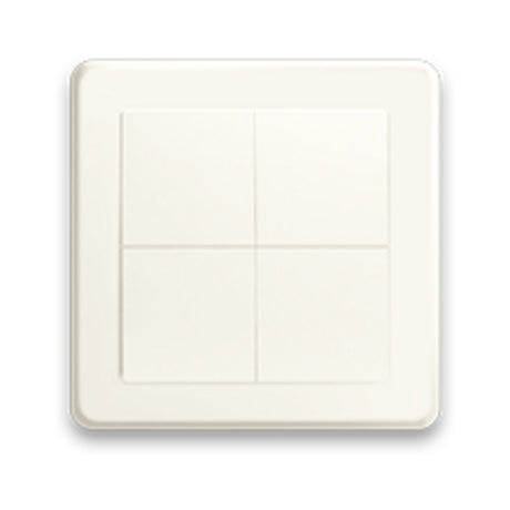 Shelly blu wall switch 4 + legrand adapter schakelaar (wit, bluetooth 4.2)
