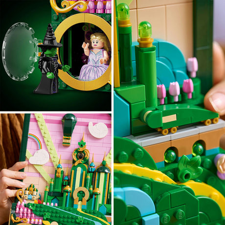 Lego - emerald city muurkunst - wicked - 75685