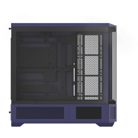 Thermaltake view 600 tg future dusk big tower behuizing (paars zwart | 2x usb-a | 1x usb-c | tempered glass)