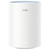 Cudy ac1200 mesh wi-fi system (1-pack) mesh router (wit)