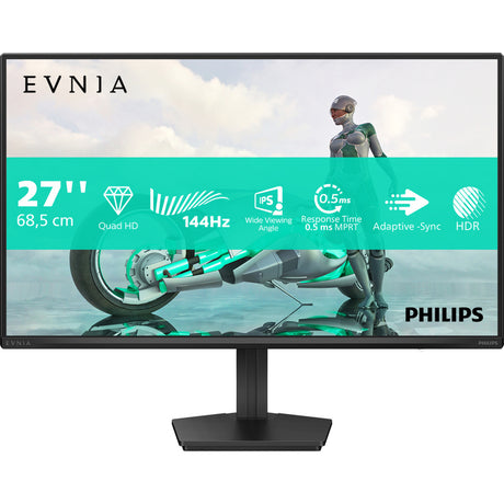 Philips evnia 27m2n3500nf 00 27 gaming monitor (zwart, 1x displayport, 1x hdmi, 144 hz)