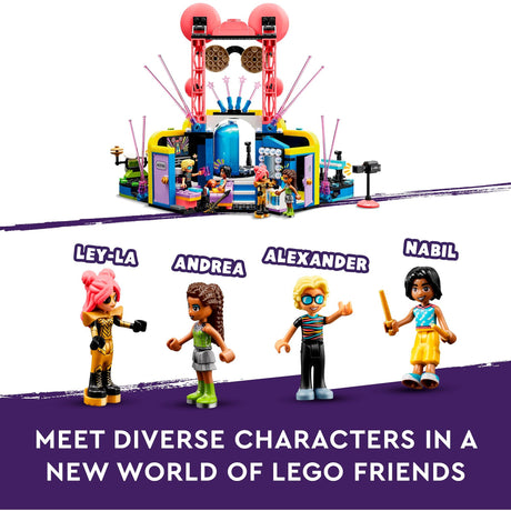 Lego friends - heartlake city muzikale talentenjacht constructiespeelgoed (42616)