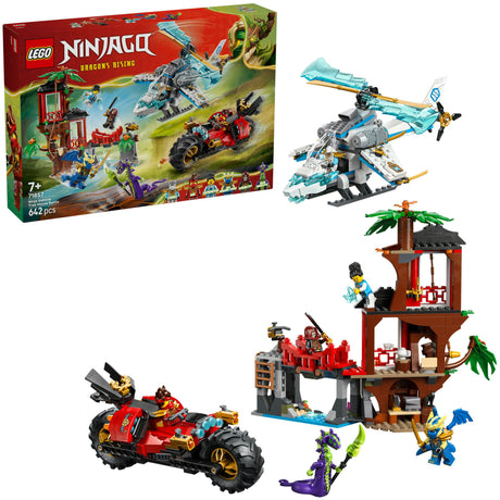 Lego ninjago 71857 ninjavoertuigen bij de boomhut