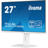 Iiyama prolite xub2797qsu-w2 27 monitor (wit, hdmi, displayport, 2x usb-a, usb-b)