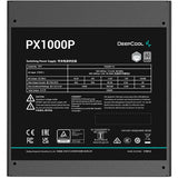 Deepcool px-p platinum modulaire 1000 watt voeding (5x pcie)