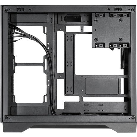 Chieftec visio air midi tower behuizing (zwart | 2x usb-a | 1x usb-c | tempered glass)