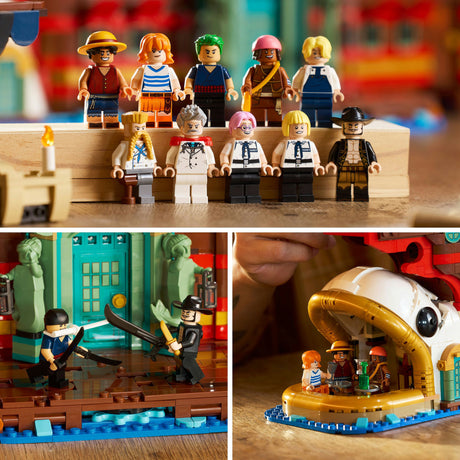 Lego ® one piece het drijvende restaurant baratie - 75640