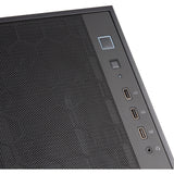 Silverstone fara r1 v2 midi tower behuizing (zwart | 3x usb-a | tempered glass)