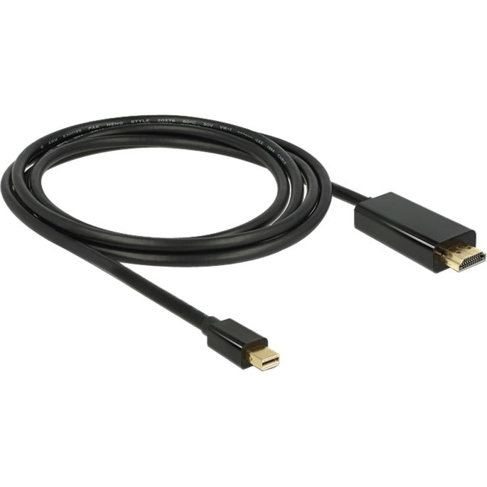 Delock mini-displayport naar hdmi-a kabel (zwart, 2 meter)