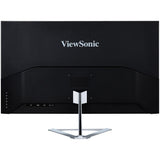 Viewsonic vx3276-mhd-3 31.5 monitor (zwart (mat) zilver, 1x hdmi, 1x displayport, vga, audio)
