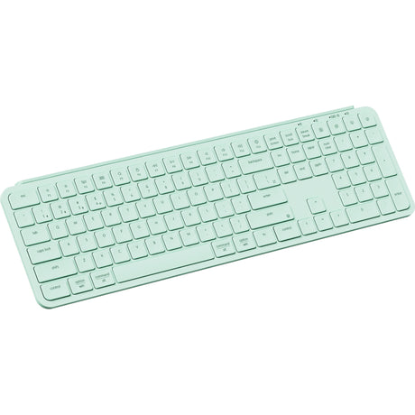 Keychron b6 pro-k7 toetsenbord (mint, us lay-out (qwerty), scissor switches, 100%, abs, 2.4 ghz | bluetooth 5.2 | usb-c)