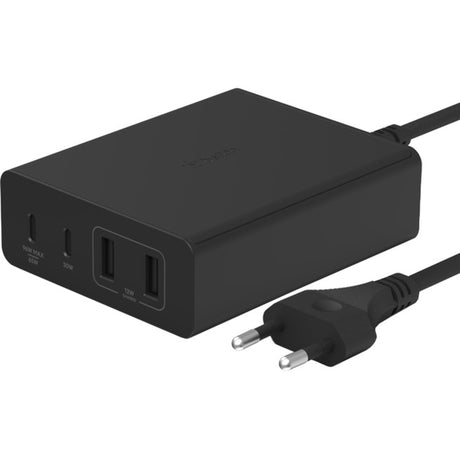 Belkin boostcharge pro 4-poorts gan wandlader (zwart, 2x usb-c, 2x usb-a, 108w)