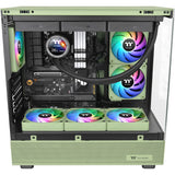 Thermaltake ct120 ex reverse argb sync pc cooling fan matcha green (3-fan pack) case fans (lichtgroen, 3 stuks, 120 x 120 x 25 mm, pwm)