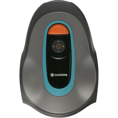 Gardena robotmaaier sileno minimo 250 (grijs turquoise, 250 m², li-ion accu + basisstation inbegrepen, bluetooth)