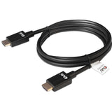 Club 3d gecertificeerde ultra high speed hdmi 2.1 kabel (zwart, 1,5 meter, 8k)