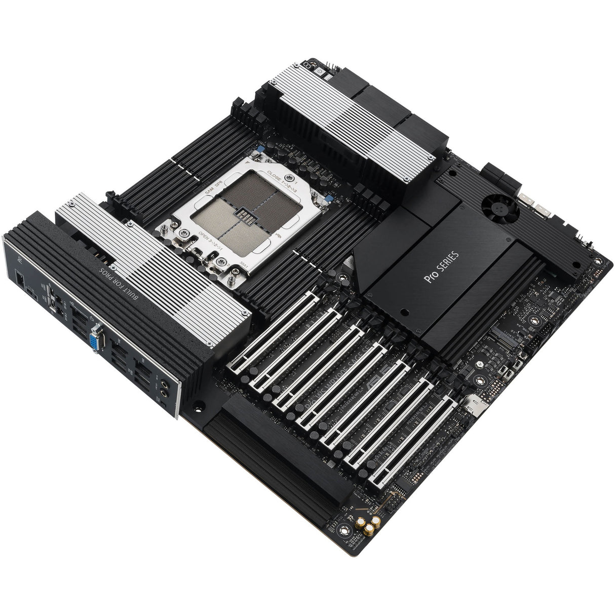 Asus pro ws wrx90e-sage se socket str5 moederbord (raid, 2x 10gb-lan, eeb)