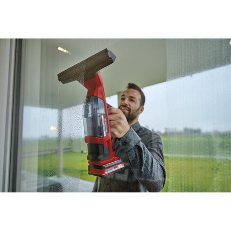 Einhell accu raamreiniger brillianto (rood, accu en lader niet inbegrepen)