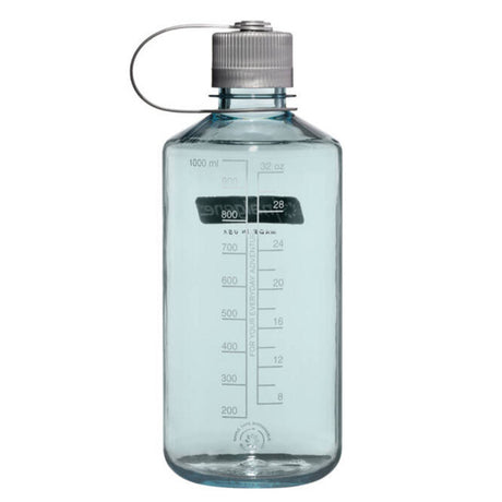 Nalgene narrow mouth sustain water bottle, 1 liter drinkfles (lichtblauw)