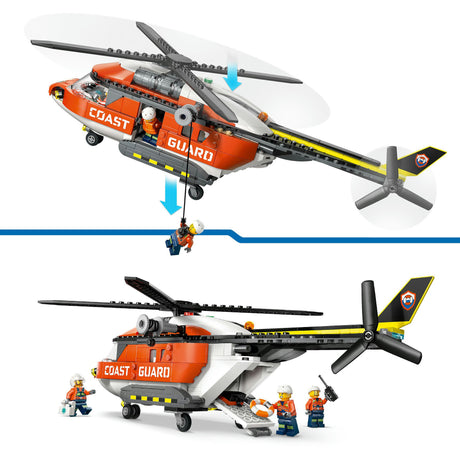 Lego city exploration - kustwacht helikopter - 60503