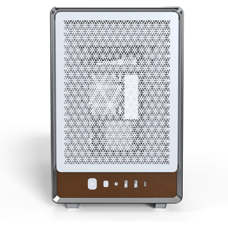 Montech heritage midi tower behuizing (wit beige | 2x usb-a | 1x usb-c)