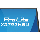 Iiyama prolite x2792hsu-b1 27 monitor (zwart (mat), hdmi, displayport, 2x usb-a, usb-b, 120 hz)