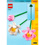 Lego iconic lotusbloemen - botanical collection - 40647