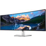 Dell ultrasharp u4924dw 49 curved ultrawide monitor (zilver zwart, 2x hdmi, mini-displayport, 5x usb-a, 5x usb-c, rj-45)